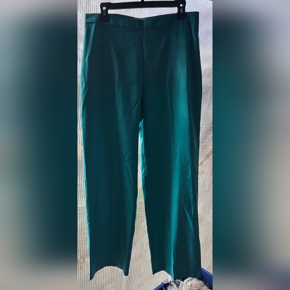 Topshop Teal Woman's Dress Pants